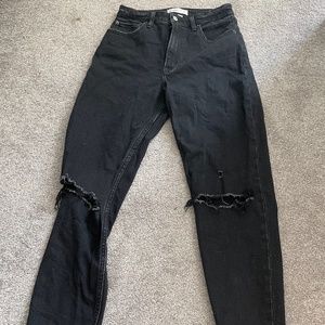 Abercrombie High-waisted mom jeans